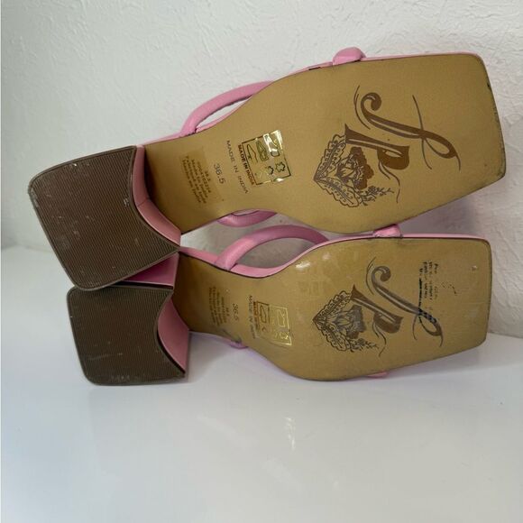 Free People Parker Double Strap Heels Perfect Pink Size 36.5 / US 6 - Picture 7 of 7